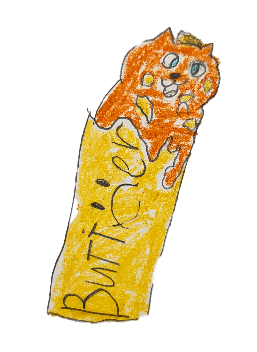 Kiddie Stickers - Cat Bar